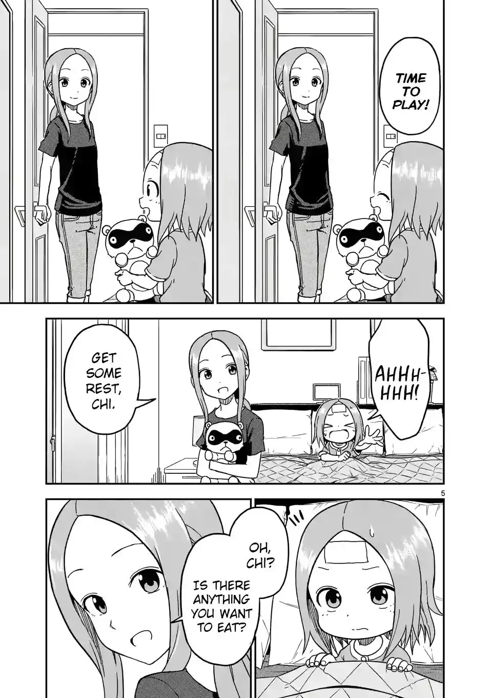 Karakai Jouzu no (Moto) Takagi-san Chapter 95 5